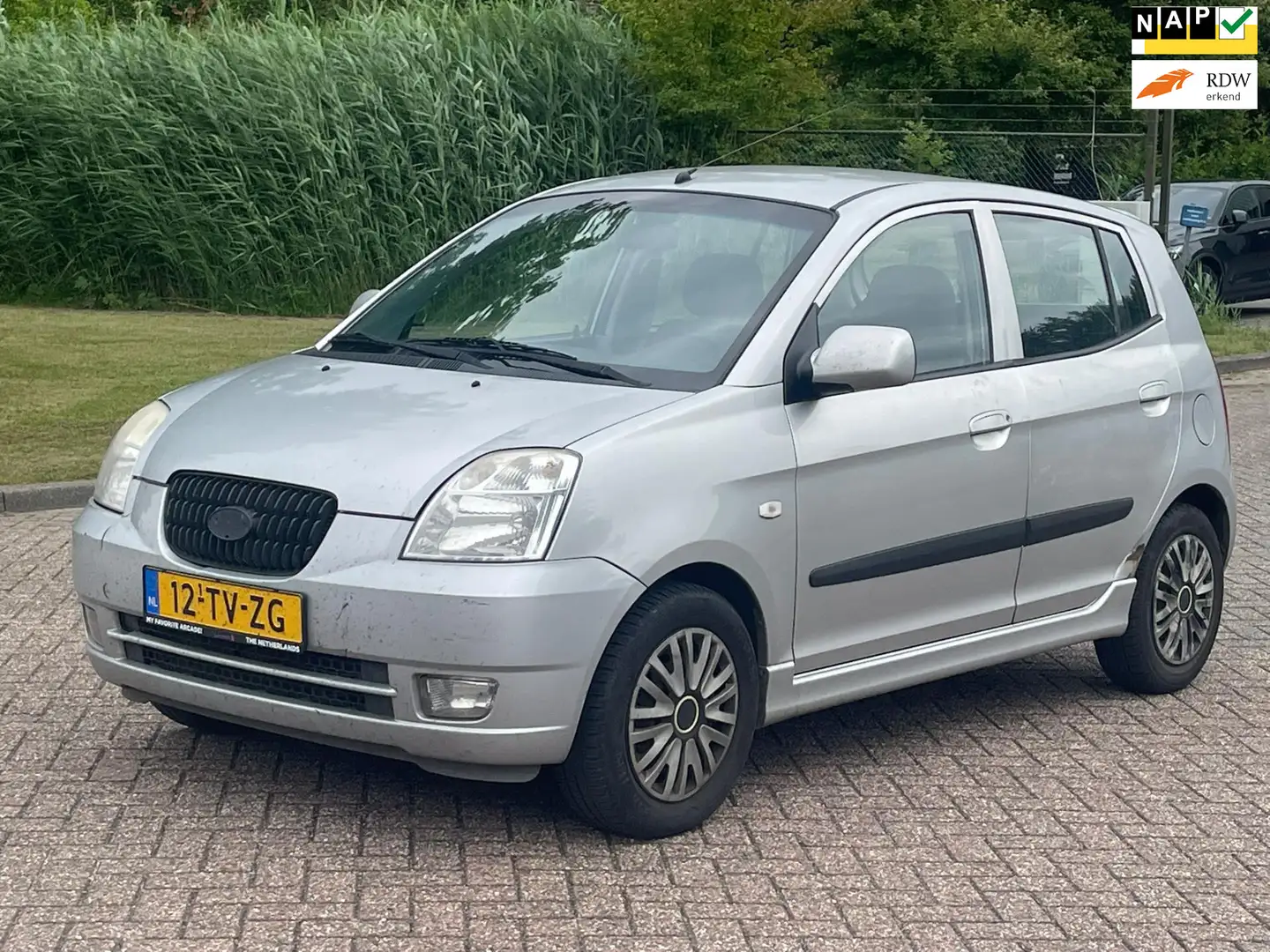 Kia Picanto 1.0 Bling/INRUILKOOPJE Gris - 1