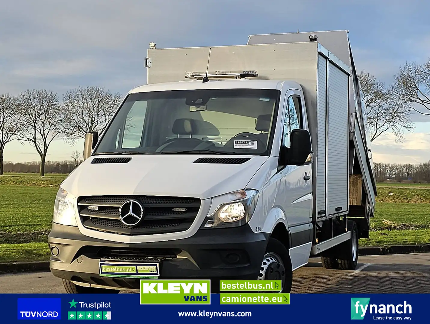 Mercedes-Benz Sprinter 516 KIPPER EURO6 Wit - 1