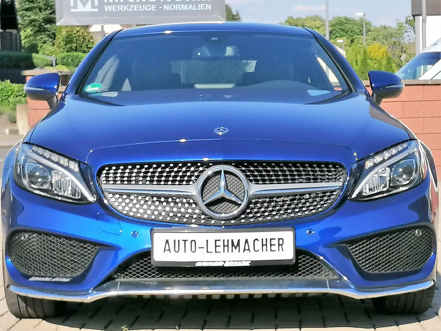 Mercedes-Benz C 180 C -Klasse Coupe AMG nur 33.875 km 8-fach Blauw - 1