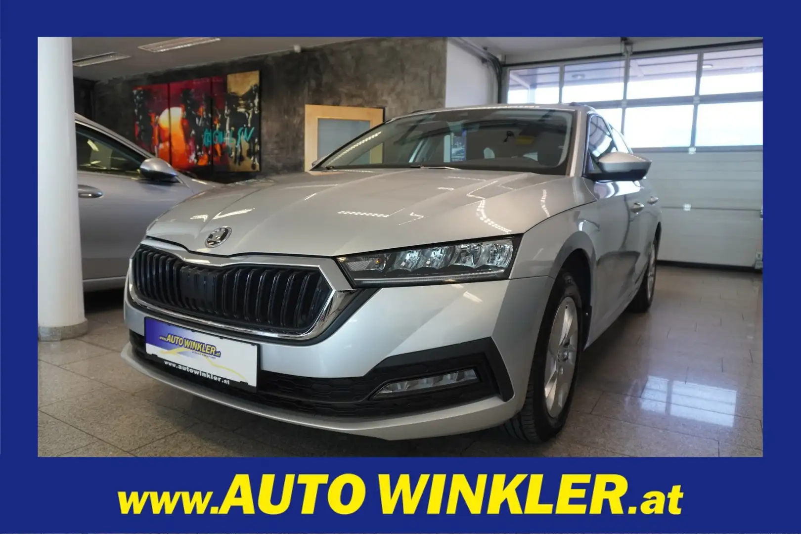 Skoda Octavia Combi 2,0 TDI 4x4 Ambition DSG Silber - 1