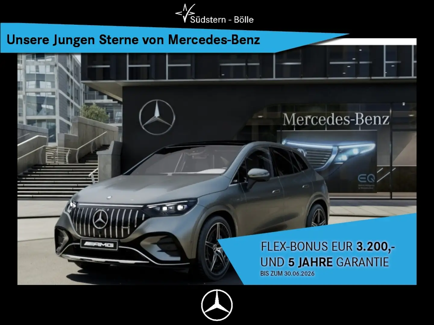 Mercedes-Benz EQE SUV EQE 43 AMG 4M SUV AMG+AMBIENTE+DISTRO+MEMORY+AHK Gris - 1