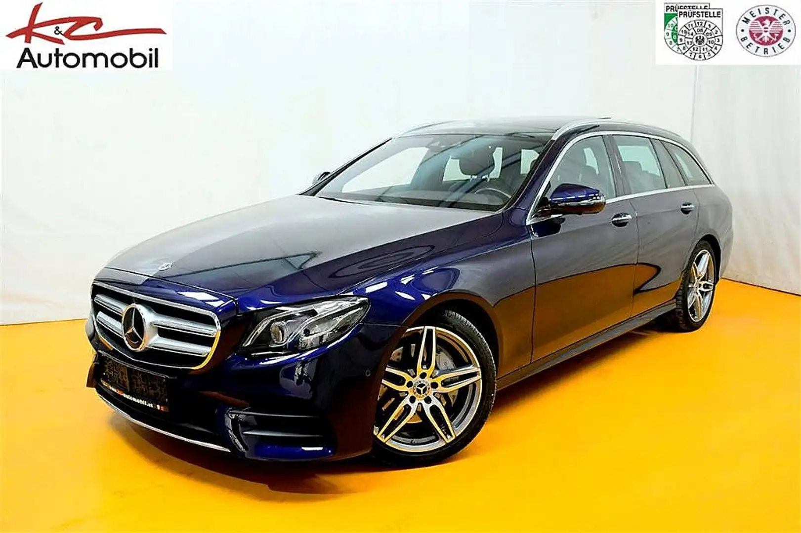 Mercedes-Benz E 300 d T Aut. Mavi - 1