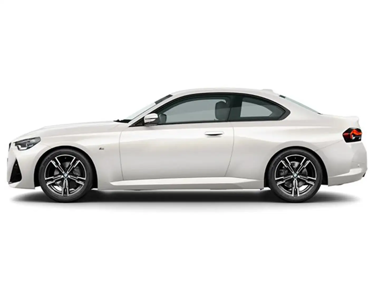 BMW 220 220d Coupe Klima, Live Cockpit Weiß - 2