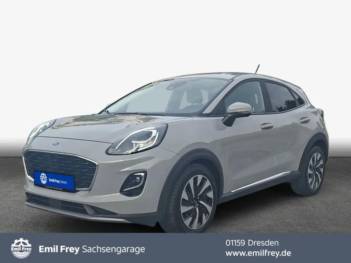 Ford Puma 1.0 EcoBoost Hybrid TITANIUM Wipa, Klimaaut. Grau - 1