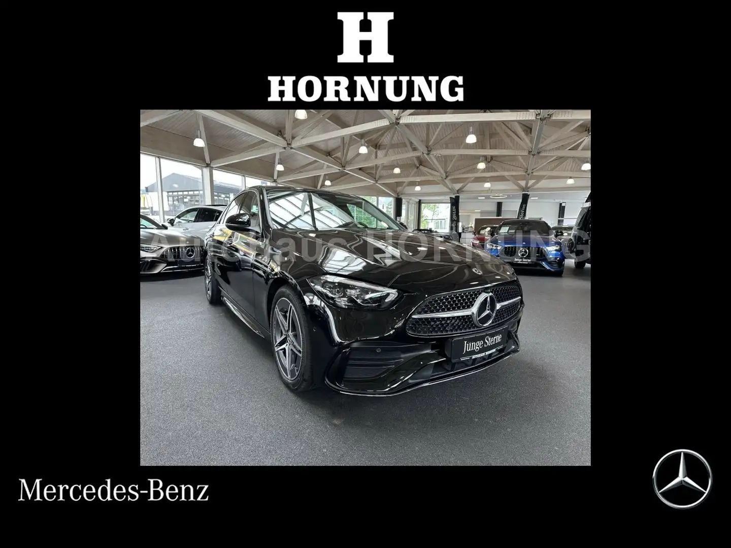 Mercedes-Benz C 300 C300d 4M AMG KAMERA LED TWA SPHA MEMORY ZENTRALD Schwarz - 1