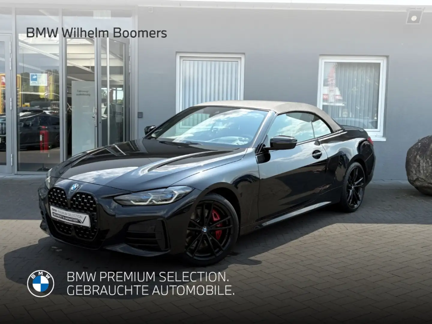 BMW 440 xDrive Cabrio M-Sport Laserlicht Harman Kardon Noir - 1
