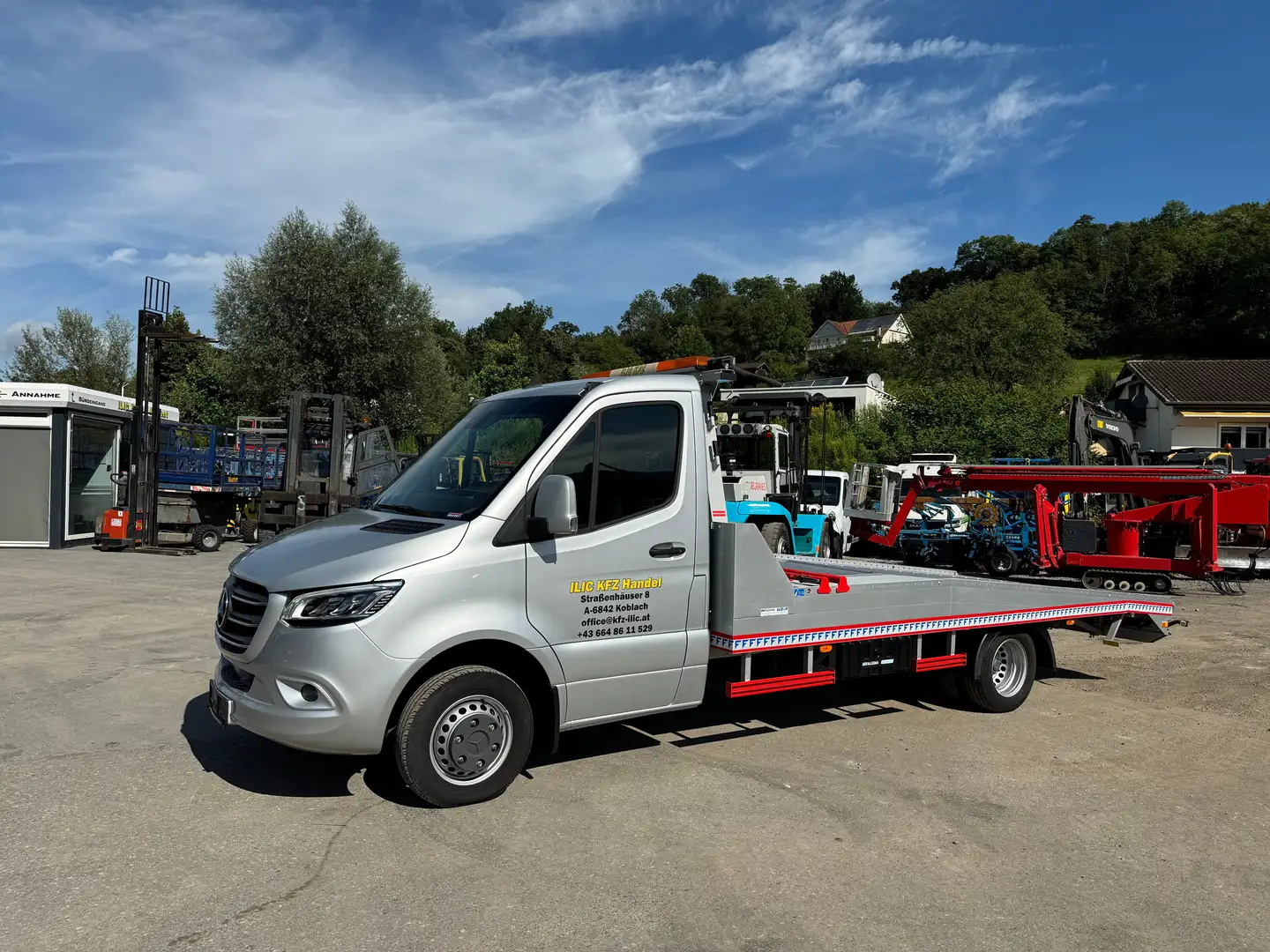 Mercedes-Benz Sprinter 516 CDI ///Algema FIT-ZEL Festplateau 2 Silber - 1