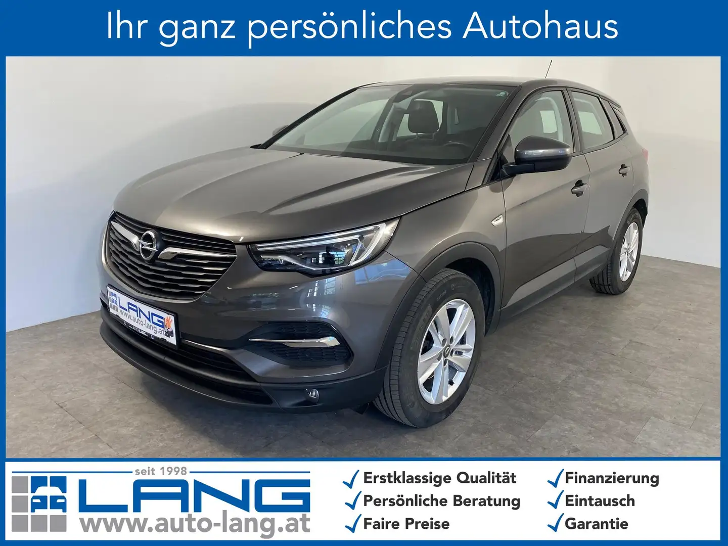 Opel Grandland X 1.6 CDTI Edition LED*AHK 88 kW (120 PS), Scha... Grau - 1
