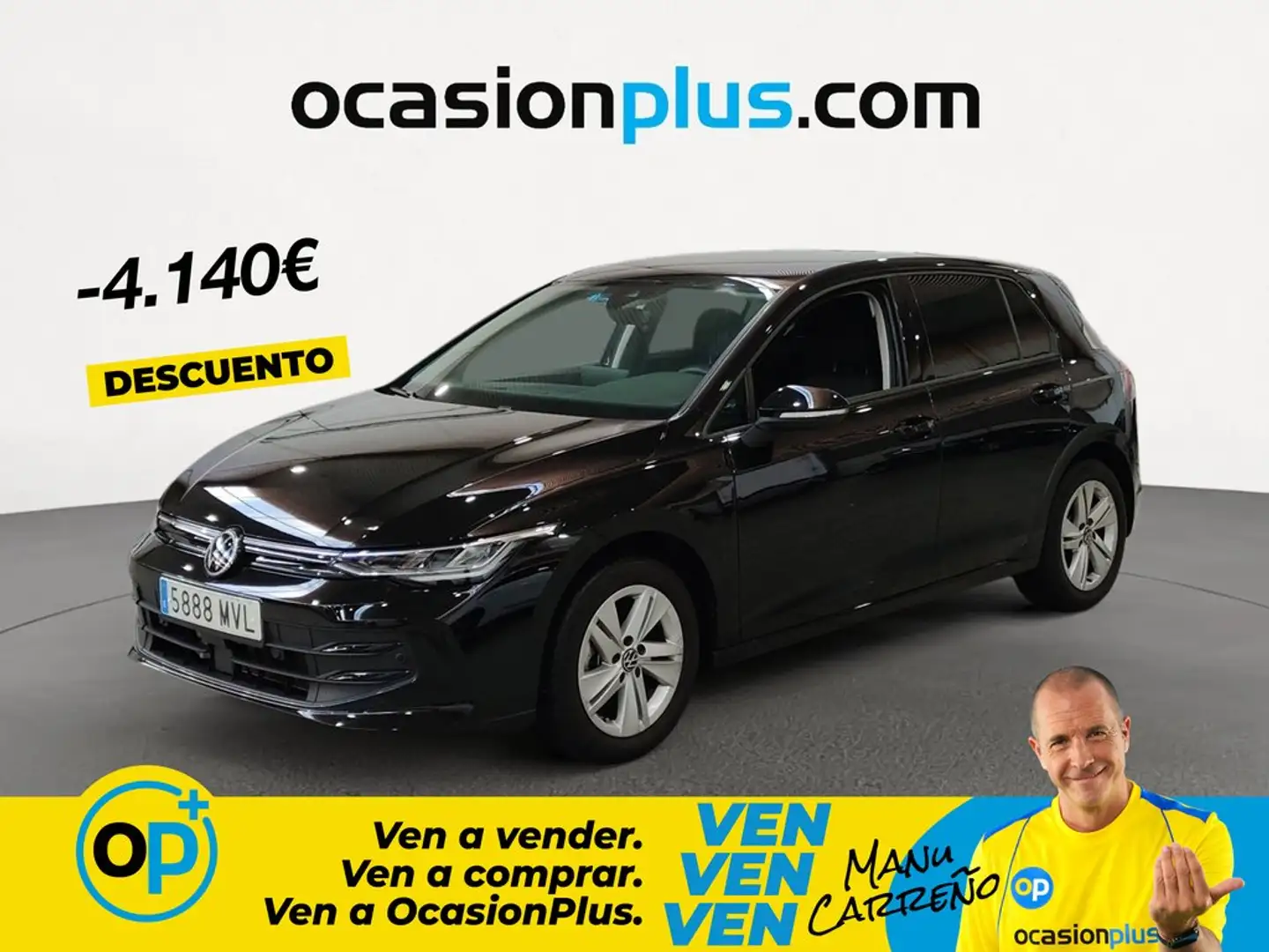 Volkswagen Golf 1.5 TSI 85kW Negro - 1