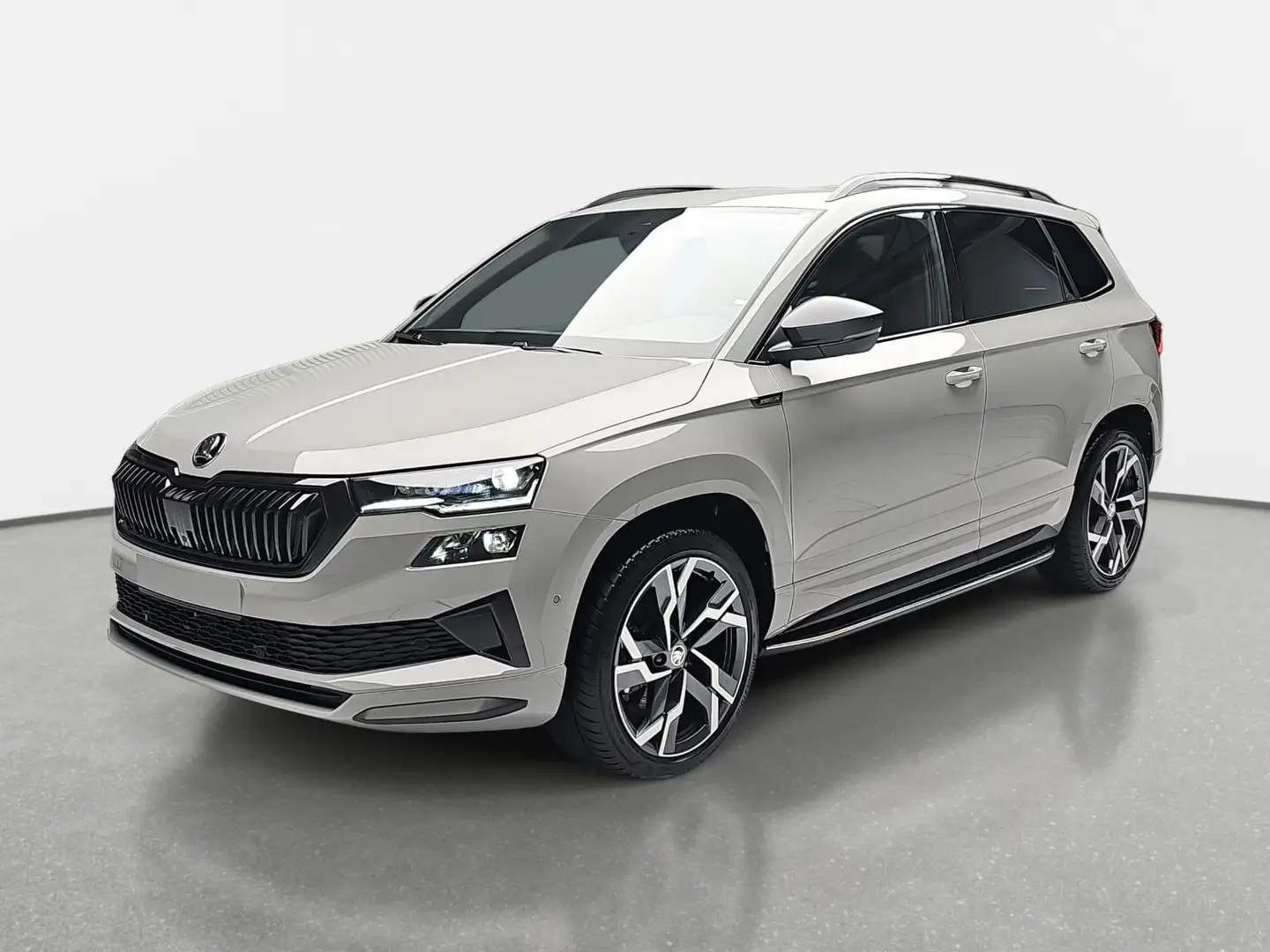 Skoda Karoq KAROQ 2.0 TSI DSG SPORTLINE 4X4 NAVI LED LEDER PAN Grigio - 2