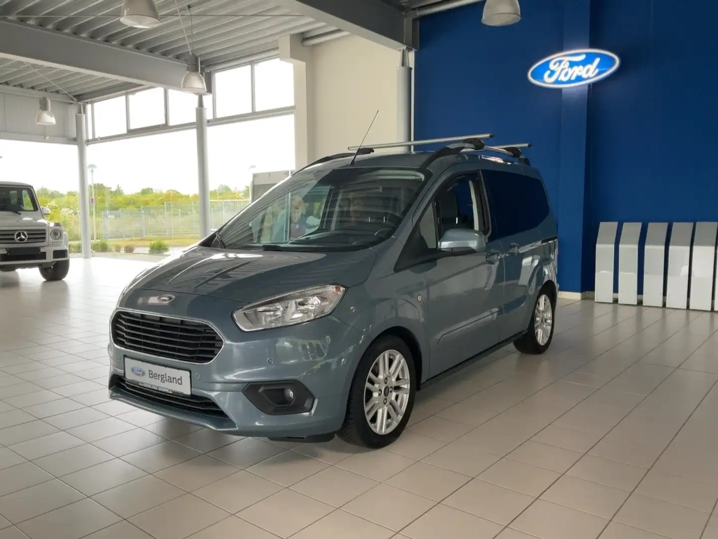 Ford Transit Courier (B460) 2014 Azul - 1