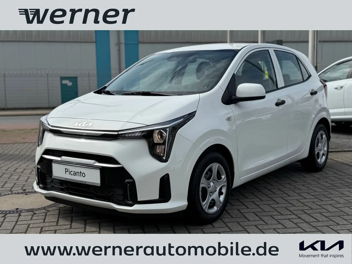 Kia Picanto 1.0 Edition 7 Navigation Blanc - 1