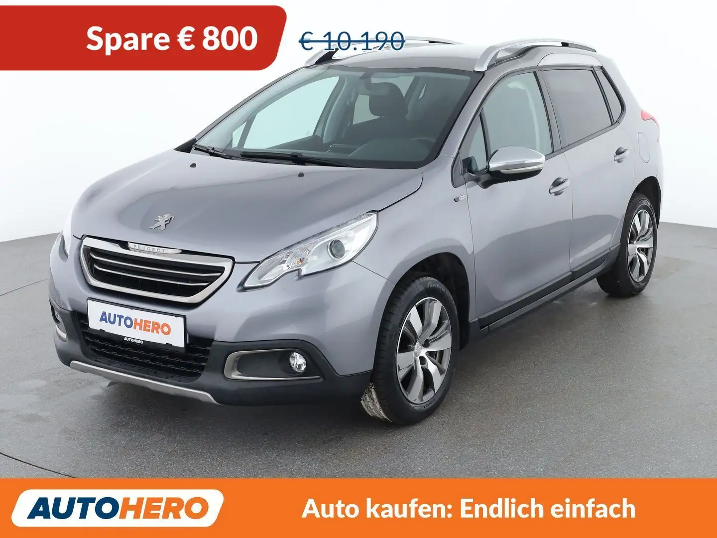 Peugeot 2008 1.6 Blue-HDi Style Grau - 1