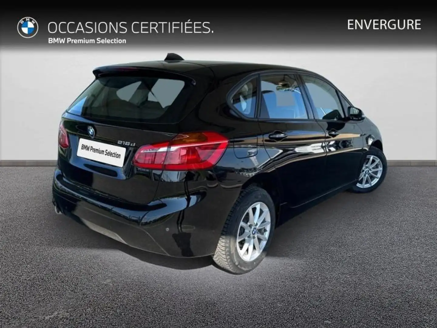 BMW 216 216d 116ch Business Design Zwart - 2