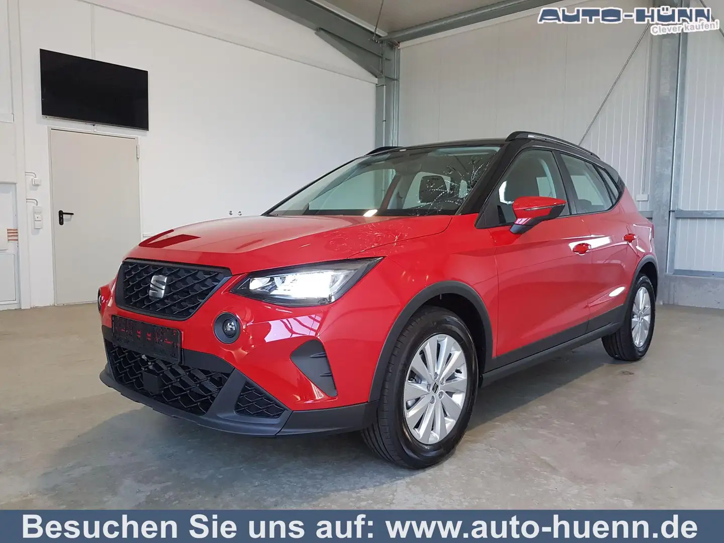 SEAT Arona 1.0 TSI 110 PS-DSG-AndroidAutoAppleCarPlay-LED-... Rot - 1