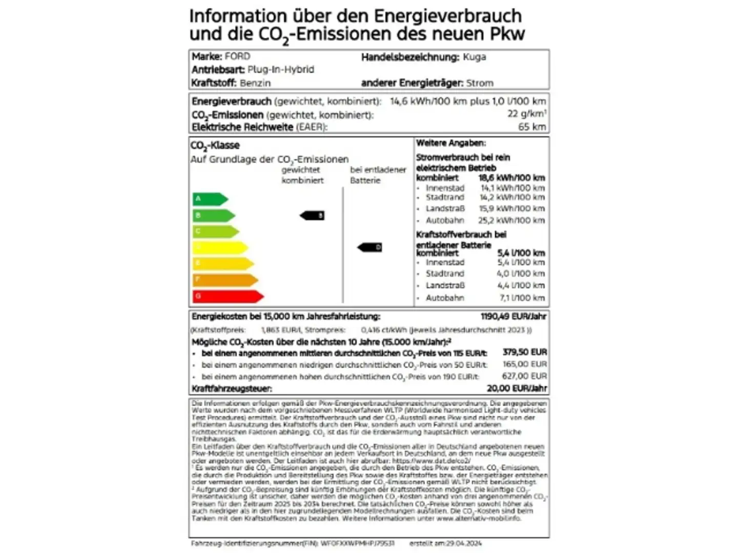 Ford Kuga 2.5 Cool & Connect *ALLWETTER*SITZ-/LENKRADHEIZUNG Weiß - 2