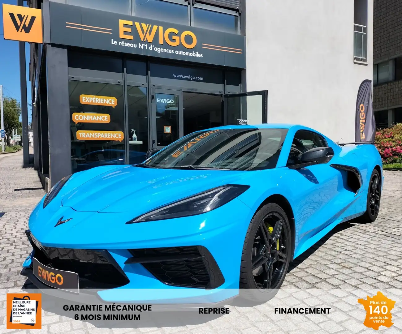 Chevrolet Corvette C8 Z51 3LT 6.2 482 3LT BVA 70th "Malus déja soldé" - 1