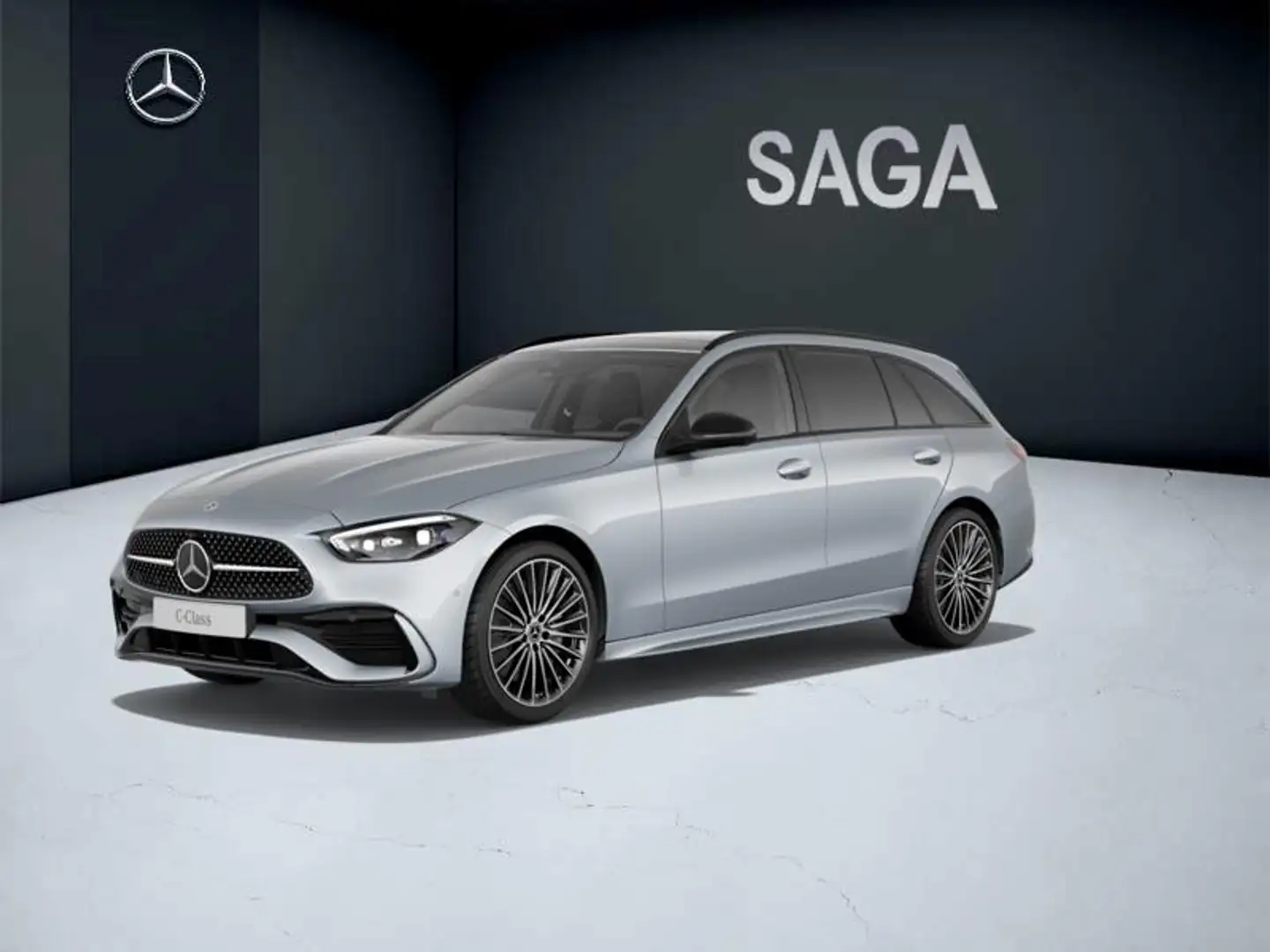 Mercedes-Benz C 180 Break AMG Line Zilver - 1