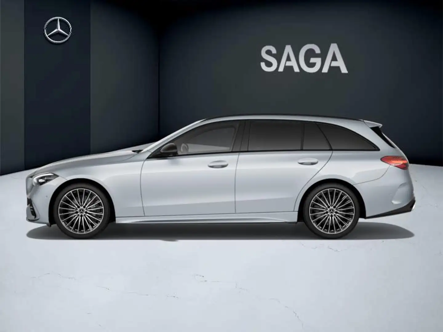 Mercedes-Benz C 180 Break AMG Line Zilver - 2