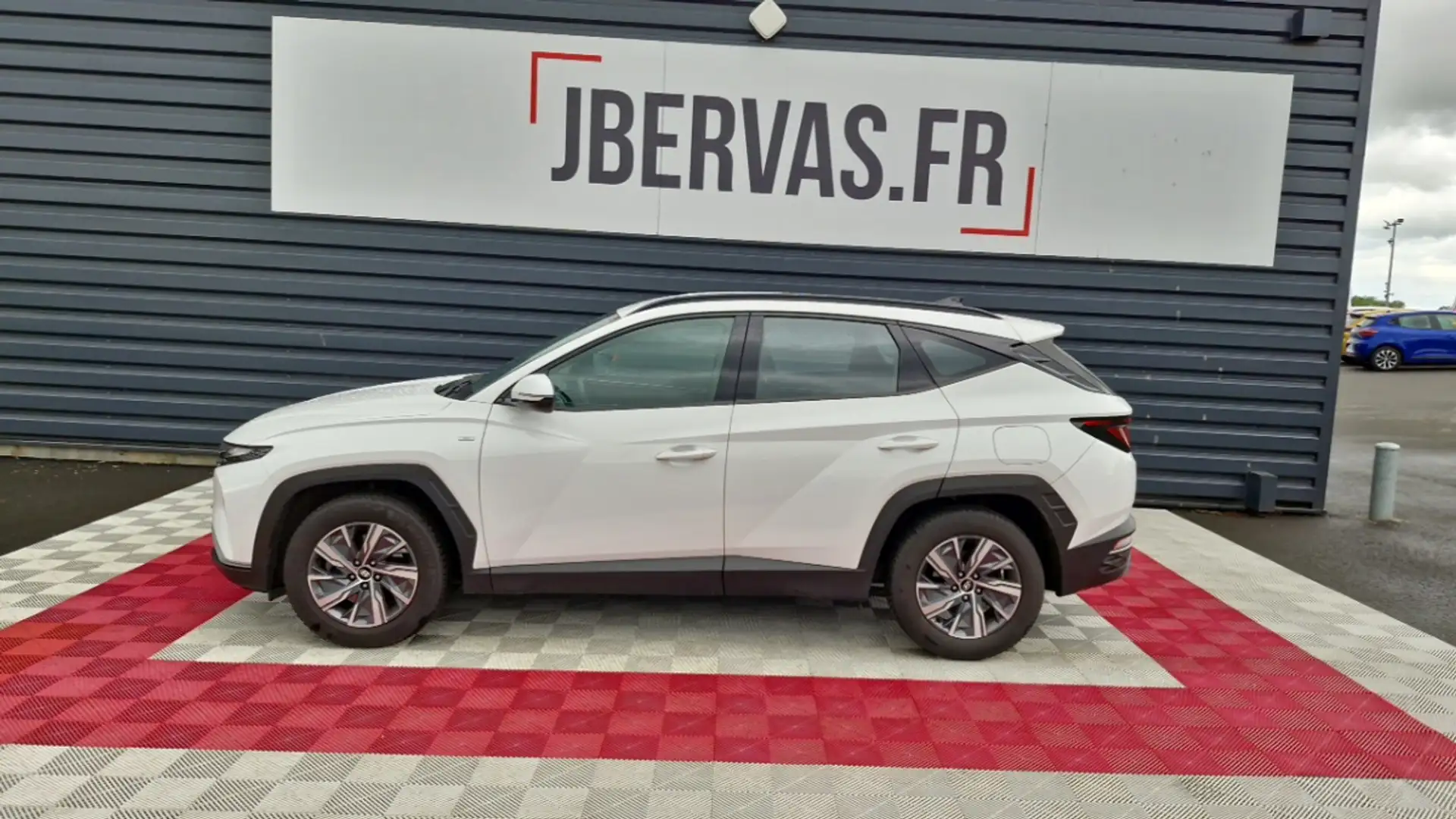 Hyundai TUCSON 1.6 CRDI 136 HYBRID 48V IBVM BUSINESS Blanc - 2
