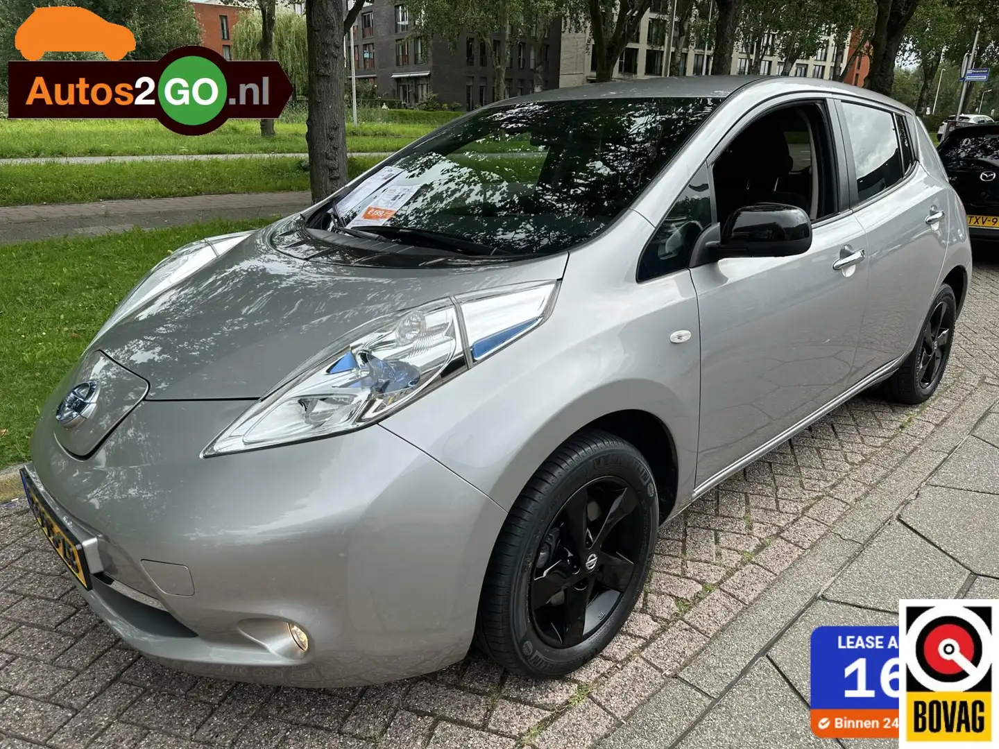Nissan Leaf Tekna 30 kWh Grijs - 1