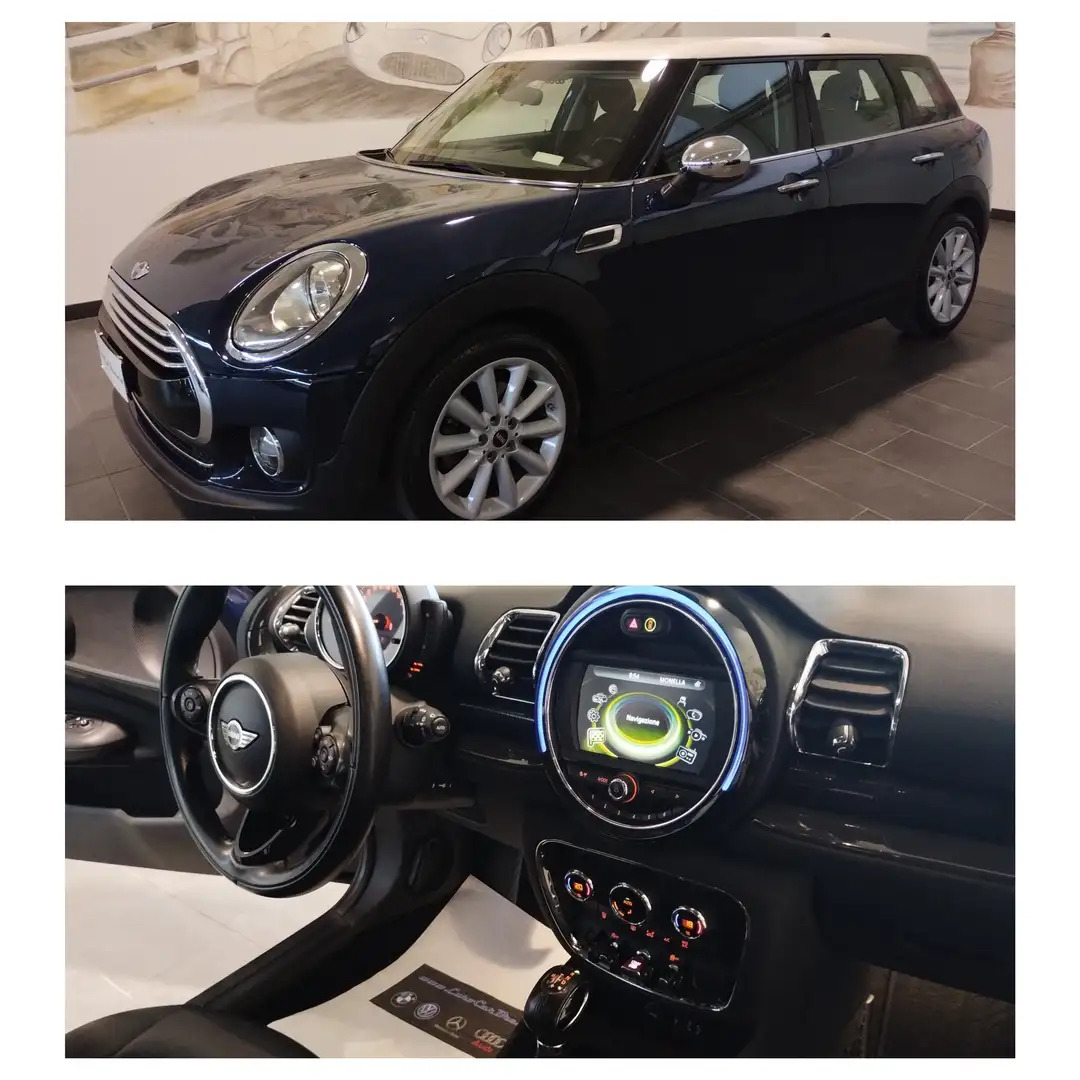 MINI Cooper D Clubman 2.0d 150Cv  Aut NAVIG-BLUET-CRUISE-CL17-GAR.24MESI Blu/Azzurro - 1