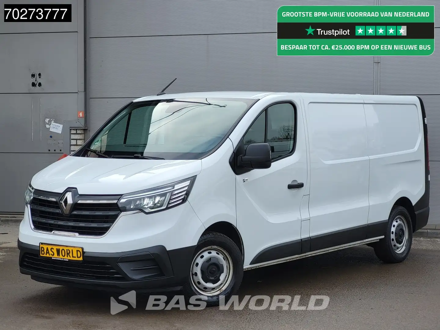 Renault Trafic 130pk L2H1 Airco Cruise Parkeersensoren LED L2 6m3 Wit - 1