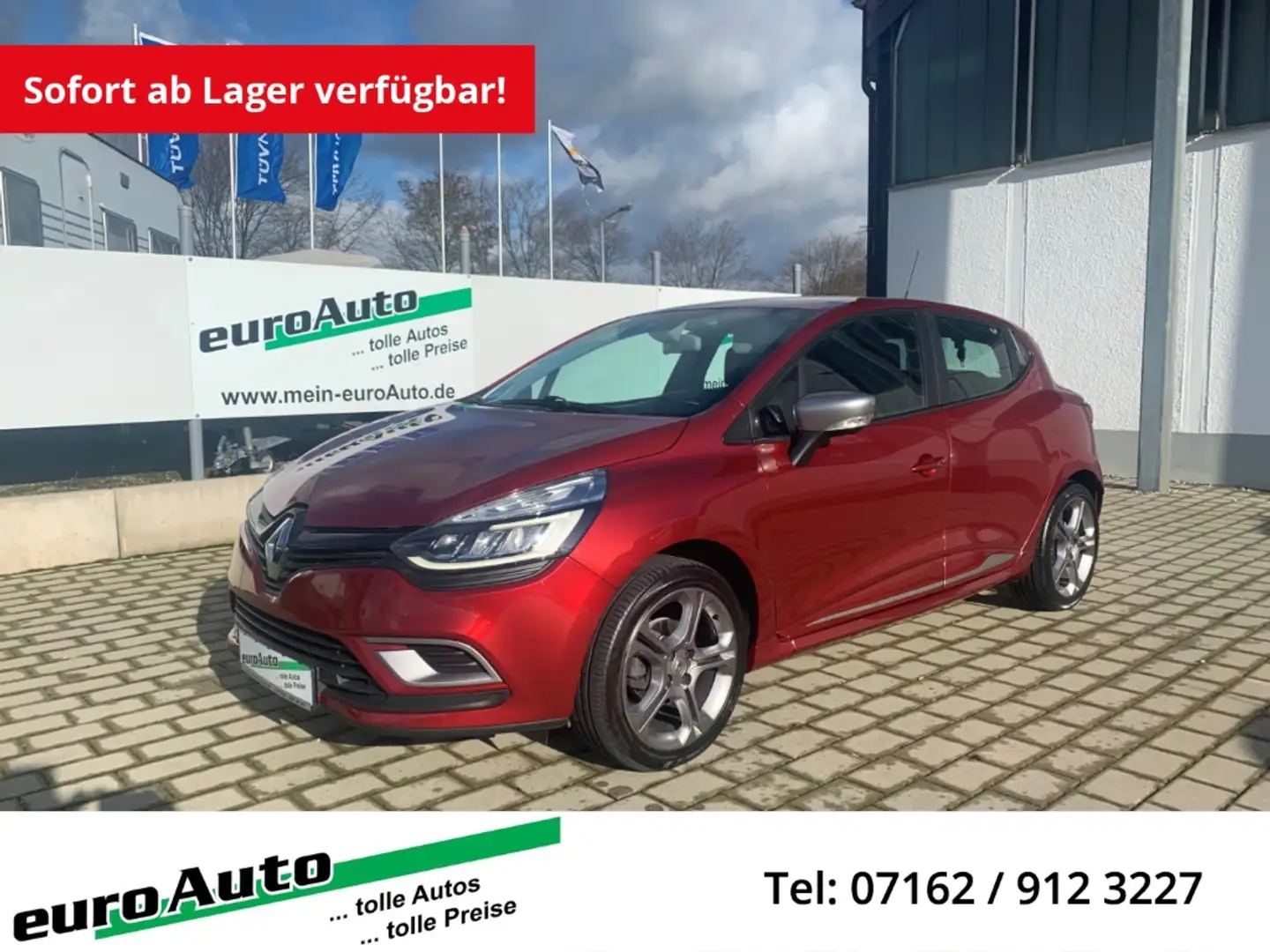 Renault Clio TCe 90 GT-Line Sitzheizung Media Nav Rot - 1