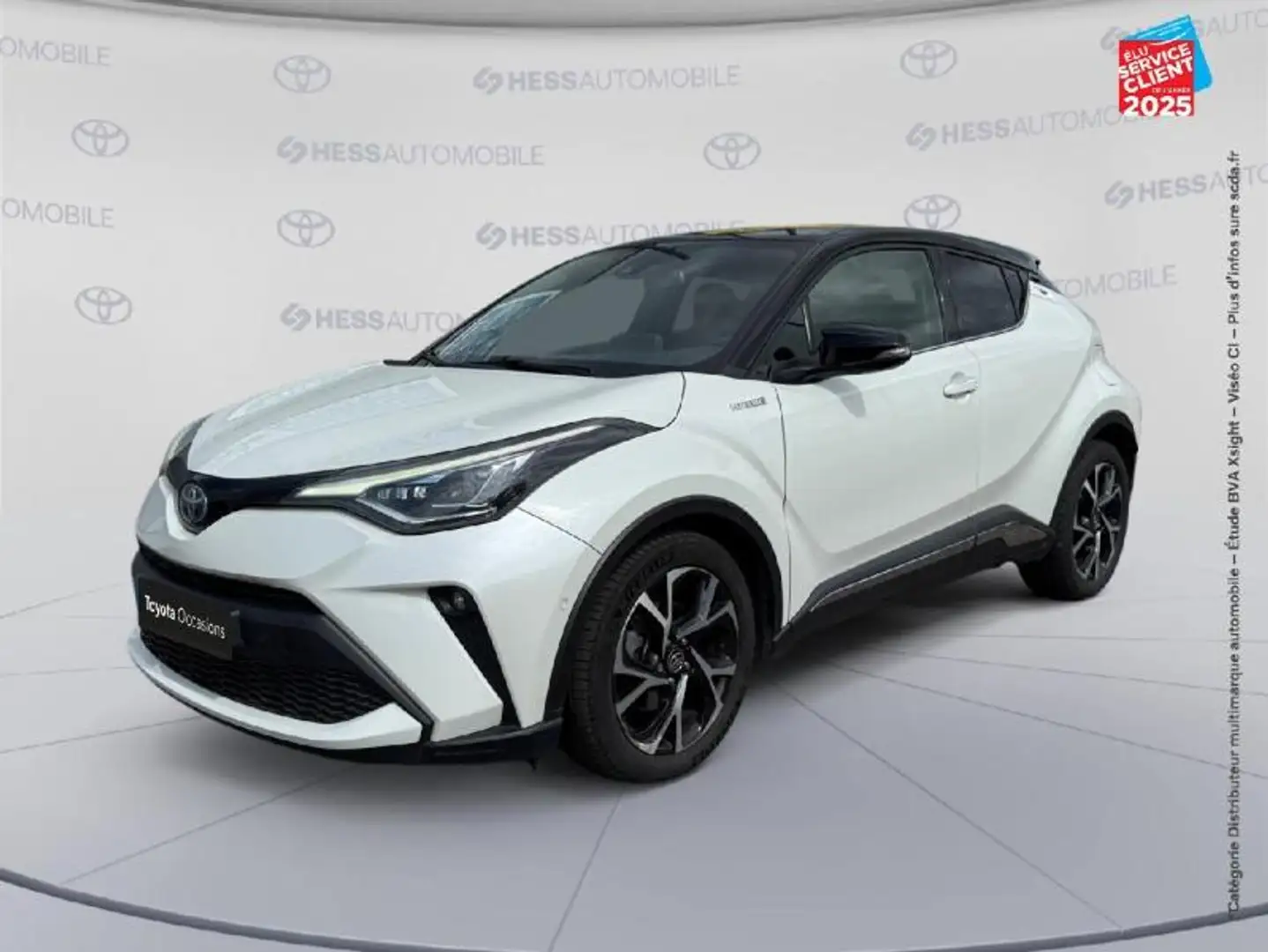 Toyota C-HR 184h Collection 2WD E-CVT MC19 Blanc - 1
