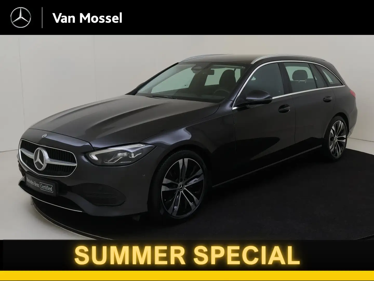 Mercedes-Benz C 180 Estate Luxury Line / Stoelverwarming / Achteruitri Grijs - 1