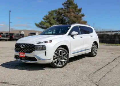White 2023 Hyundai Santa Fe Ultimate Calligraphy AWD SUV / Crossover 8-Speed Automatic