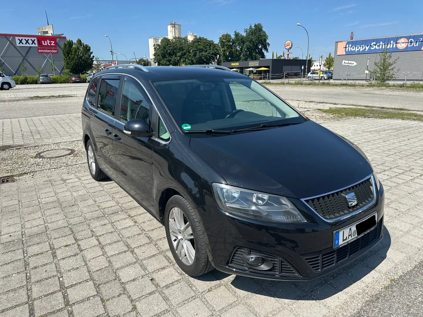 SEAT Alhambra Seat Alhambra 2.0 TDI, 7 Sitze, SHZ, AHK Schwarz - 1