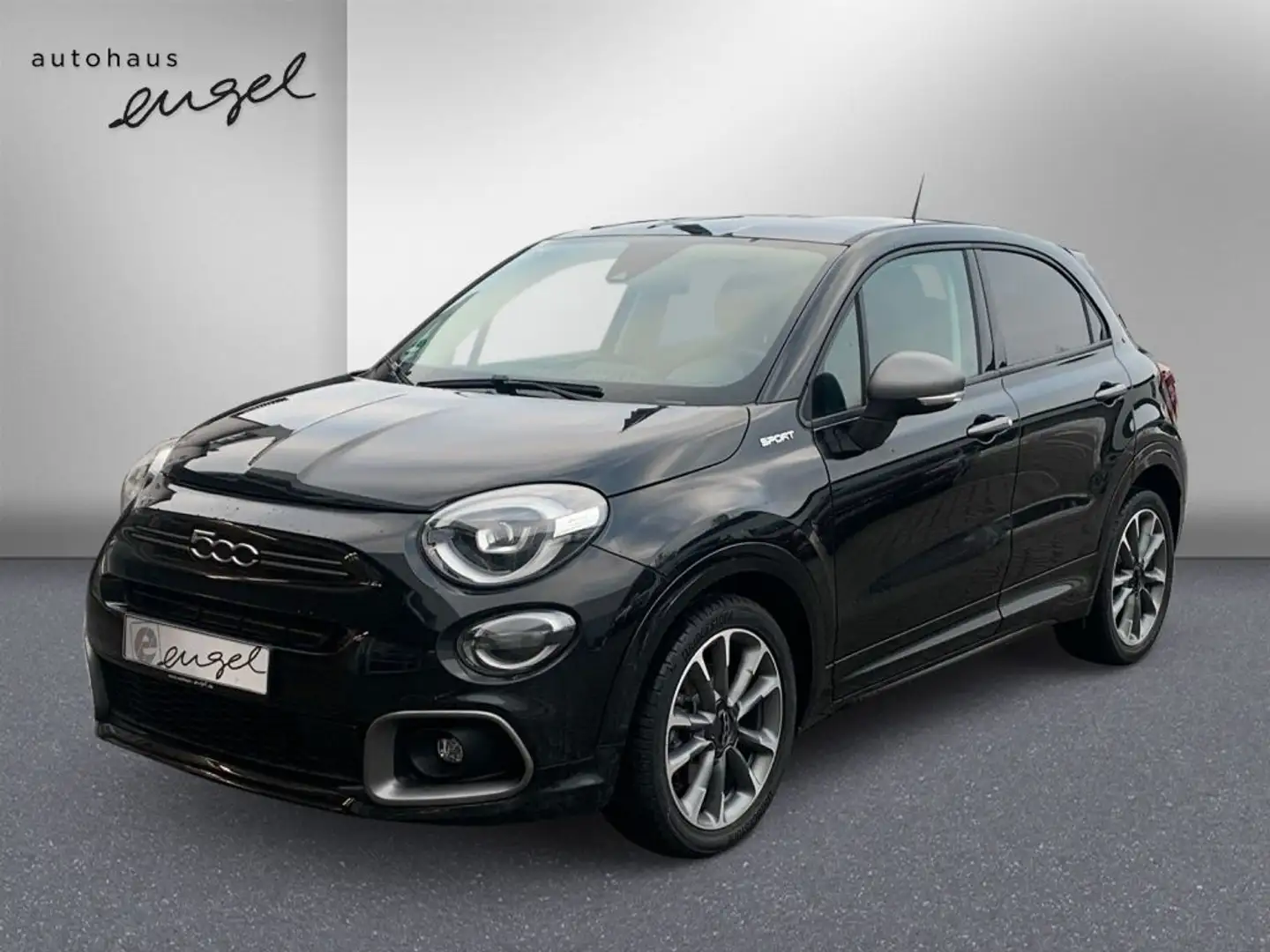 Fiat 500 500X 1.5GSE Hybrid Sport,KLIMA,RFK,LED,SH,TEMPO,AL Schwarz - 1