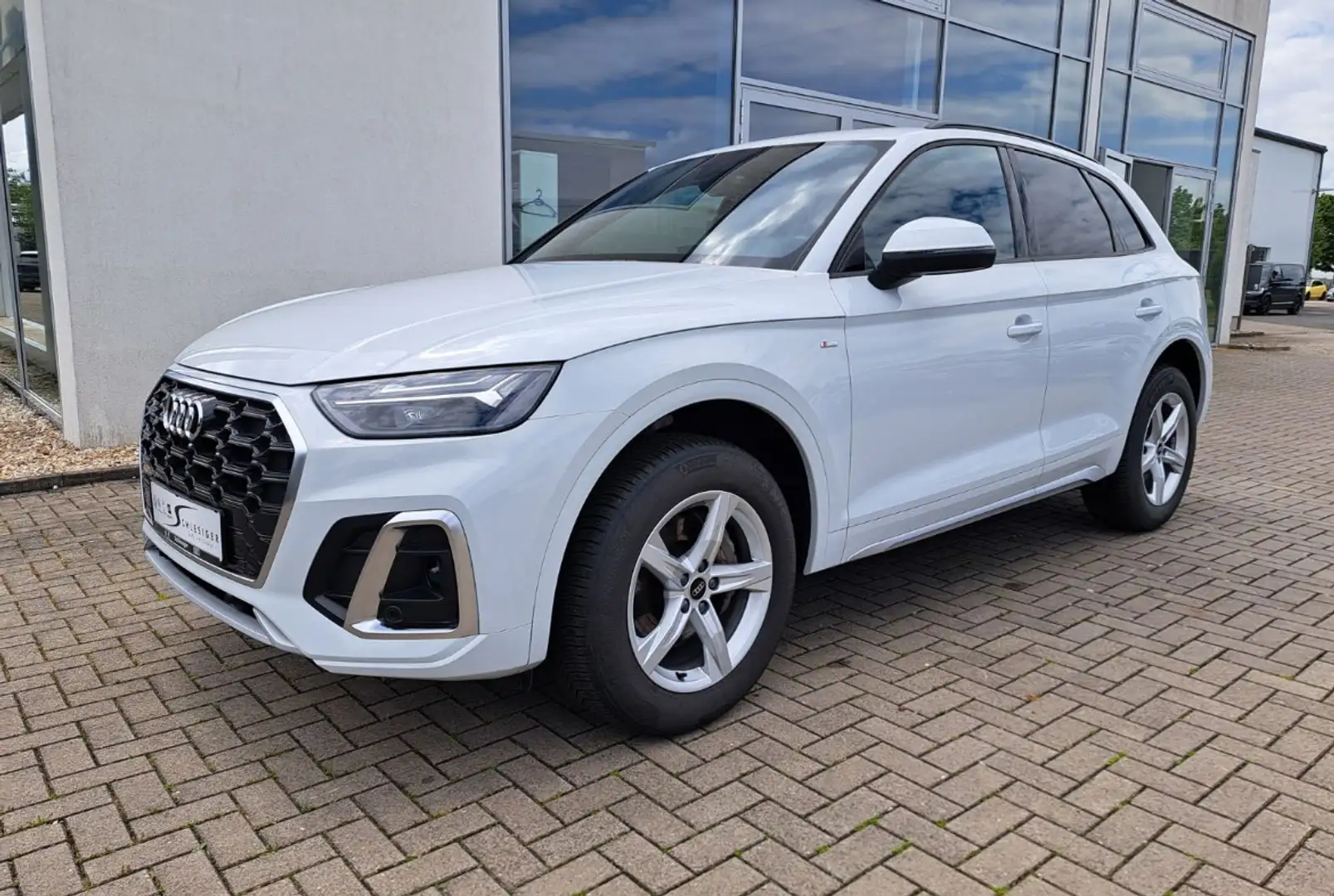 Audi Q5 Q5 40 2.0 tdi  S line Plus quattro 204cv s-tronic Bianco - 1