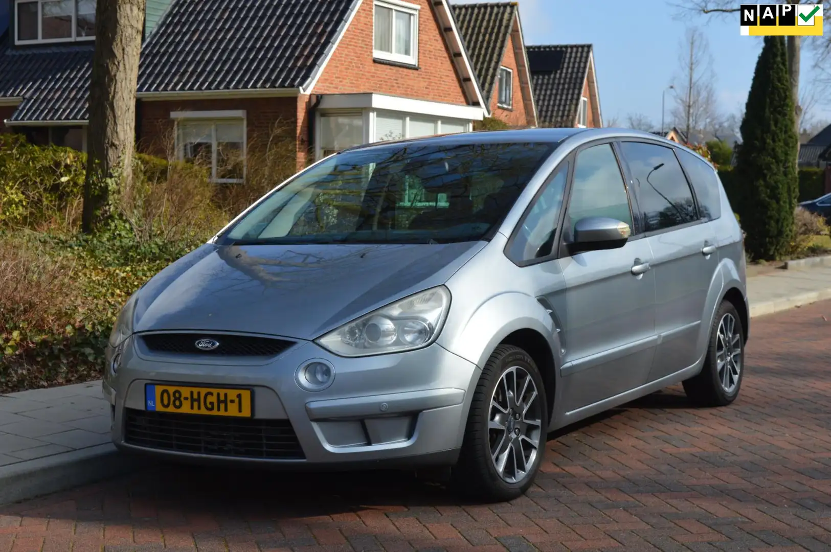 Ford S-Max 2.5-20V Turbo /Org NL/NAP/Dubbele daken Gris - 1