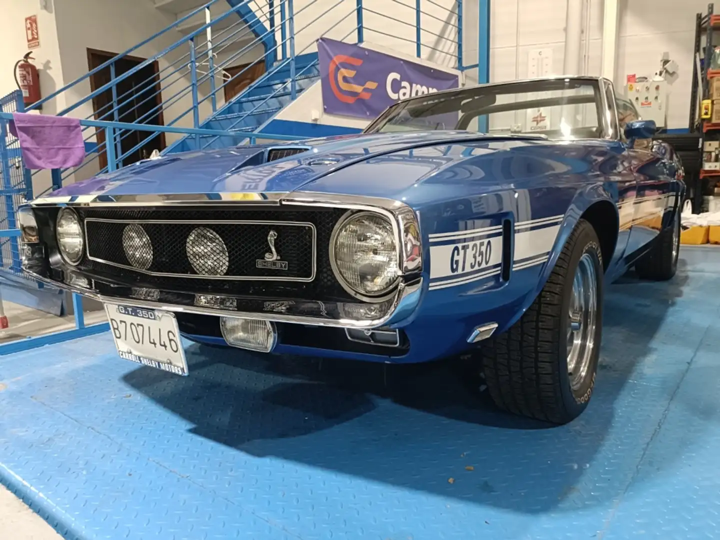 Shelby Sonstige SHELBY Mustang Fastback Descapotable  Manual de 2 Blau - 1