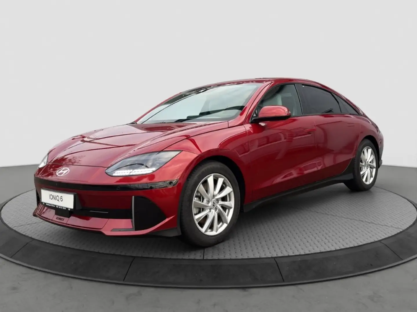 Hyundai IONIQ 6 TECHNIQ NAVI LEDER digit. COCKPIT HUD Rot - 2