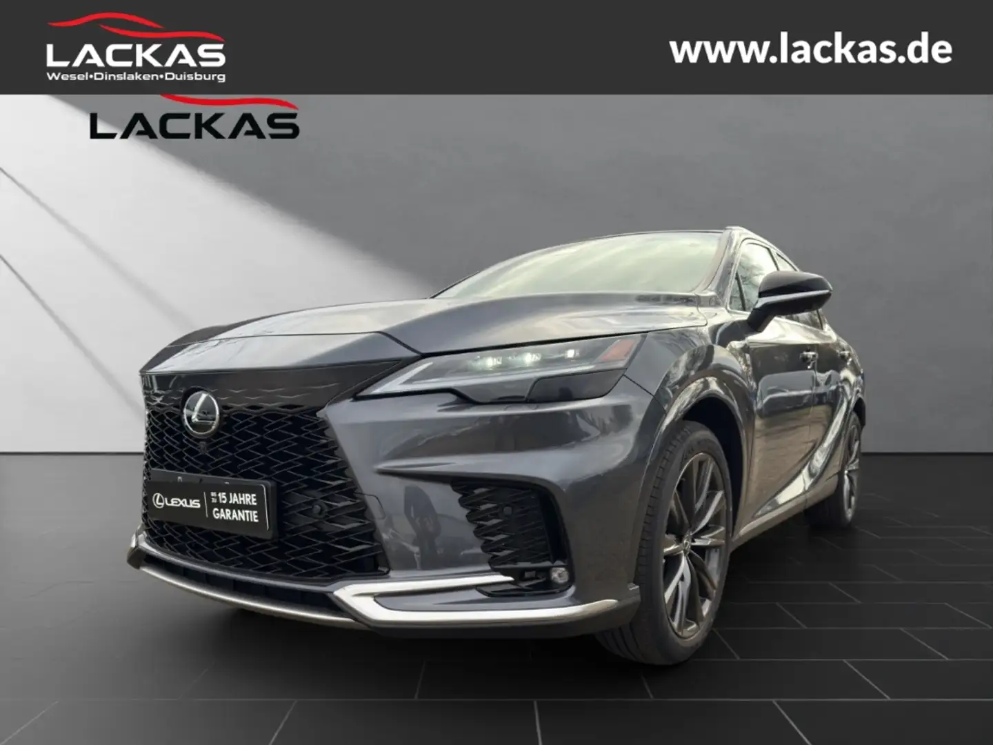 Lexus RX 450h +*4x4*F-SPORT D*360°KAM*PANO*15J.GARANTIE* Gris - 1