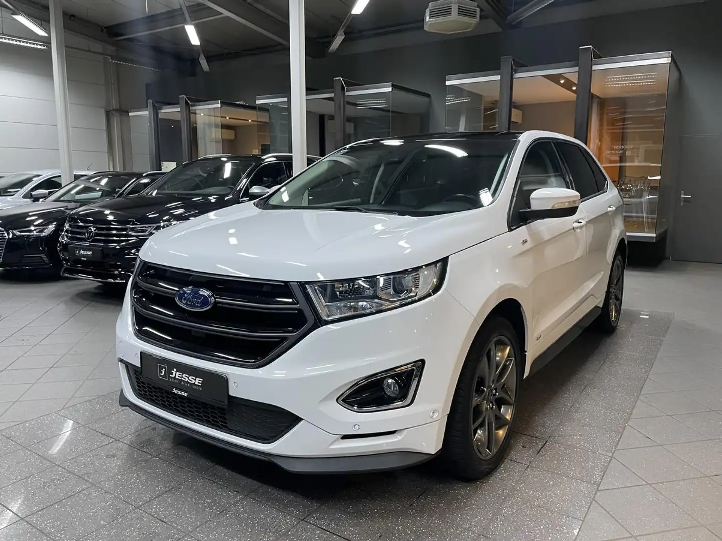 Ford Edge 2.0 Bi-TDCi Sport AWD 4xSHZ Pano R.Cam Blanc - 1