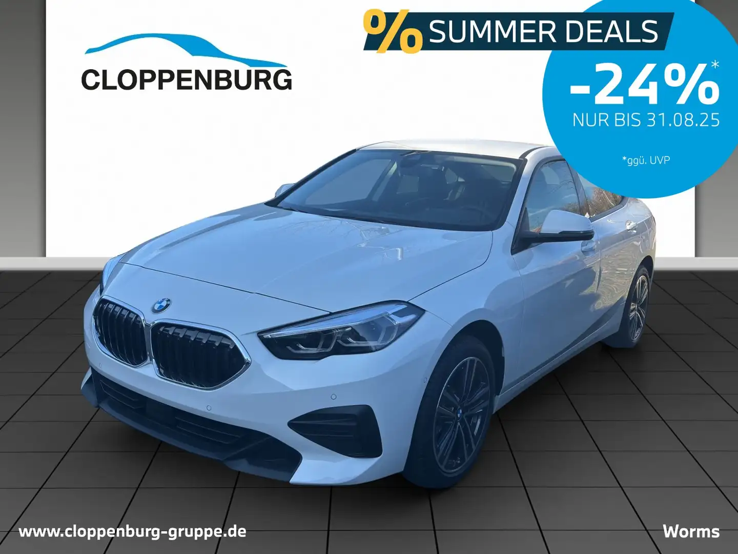 BMW 218 i Head-Up+Navi+SHZ+HiFi+Apple UPE: 44.040€ Blanc - 1