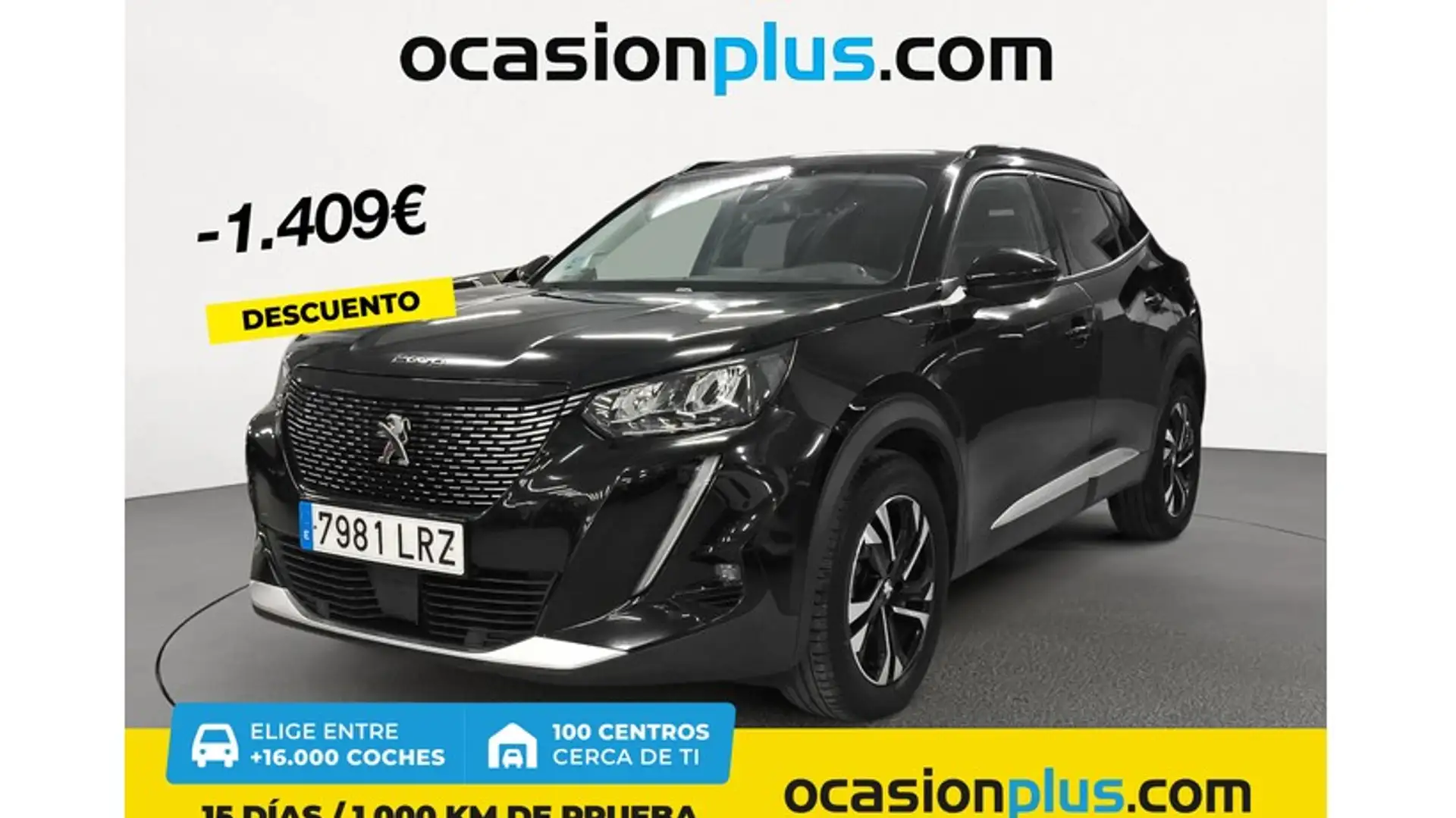 Peugeot 2008 1.2 PureTech S&S Allure Pack 130 Schwarz - 1