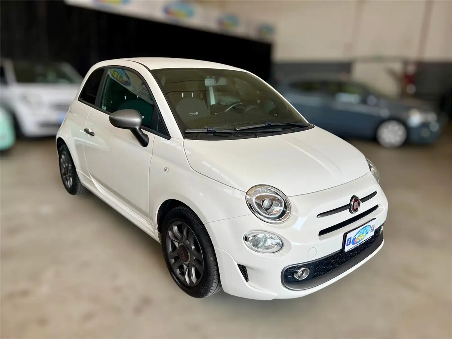 Fiat 500 500 1.2 S 69cv ANCHE X NEOPATENTATI Wit - 1