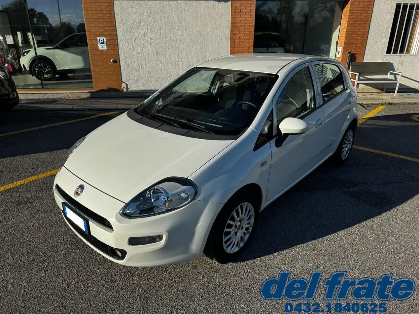 Fiat Punto IV 1.3 Mjt II S&S 95Cv Street 5p Weiß - 1