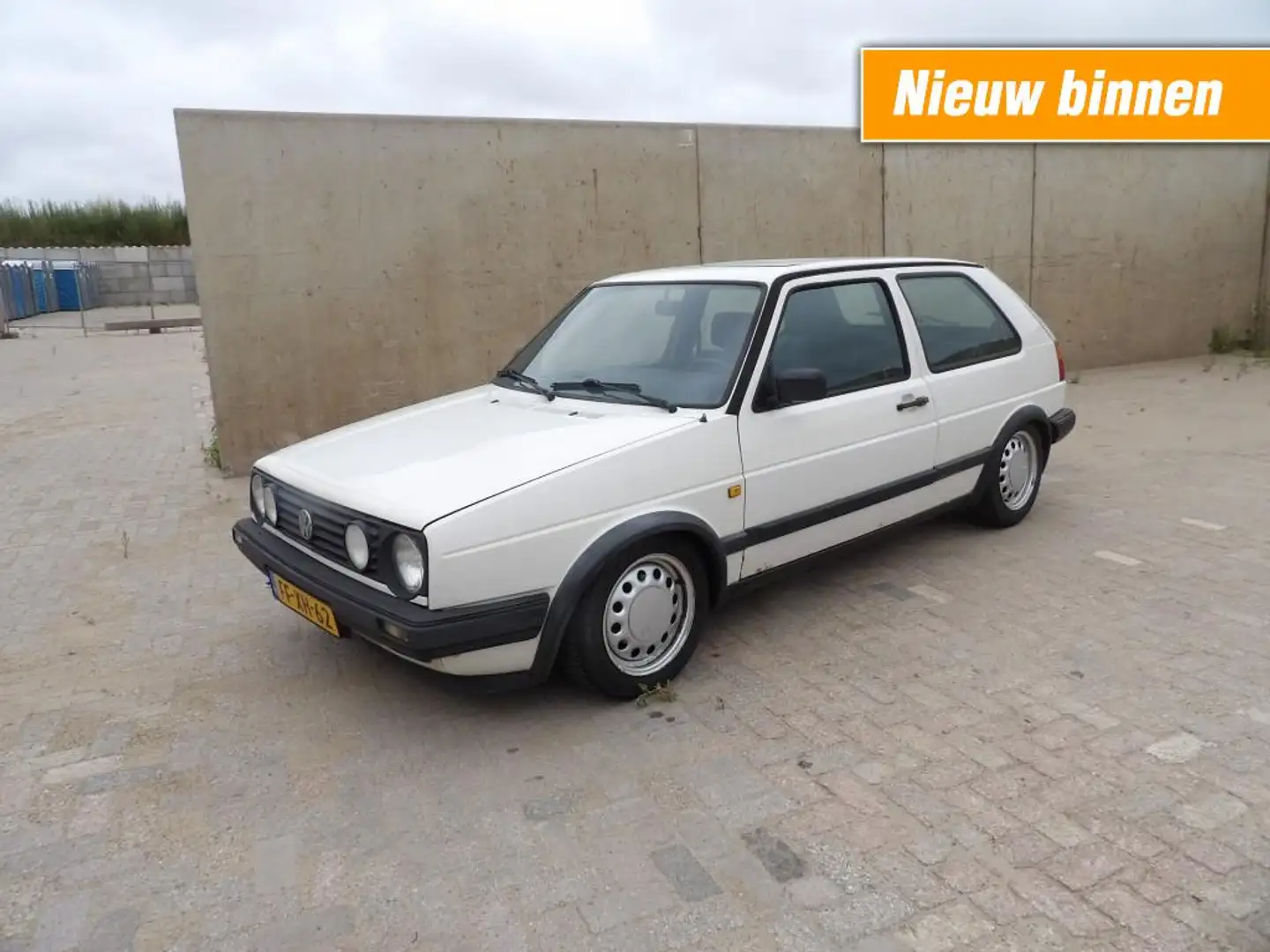 Volkswagen Golf 1.3 3DRS - nieuwe apk! - voor de liefhebber! White - 1