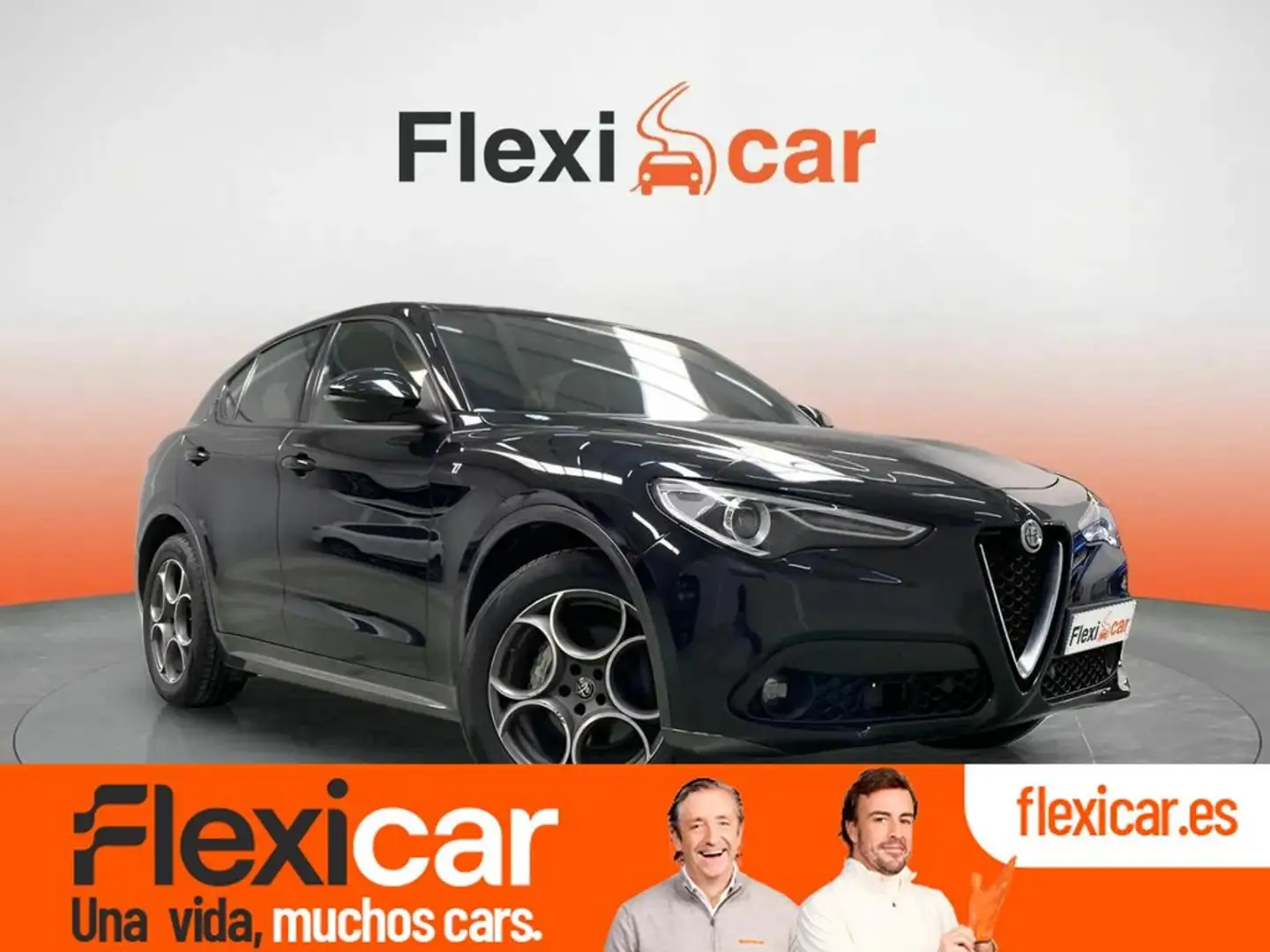 Alfa Romeo Stelvio 2.2 Diésel 154kW (210CV) Veloce Q4 Zwart - 1