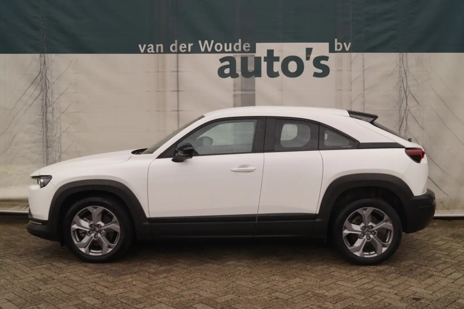 Mazda MX-30 e-SkyActiv 145pk 36kWh -NAVI-AIRCO-CAM-94%SOH- Blanc - 1