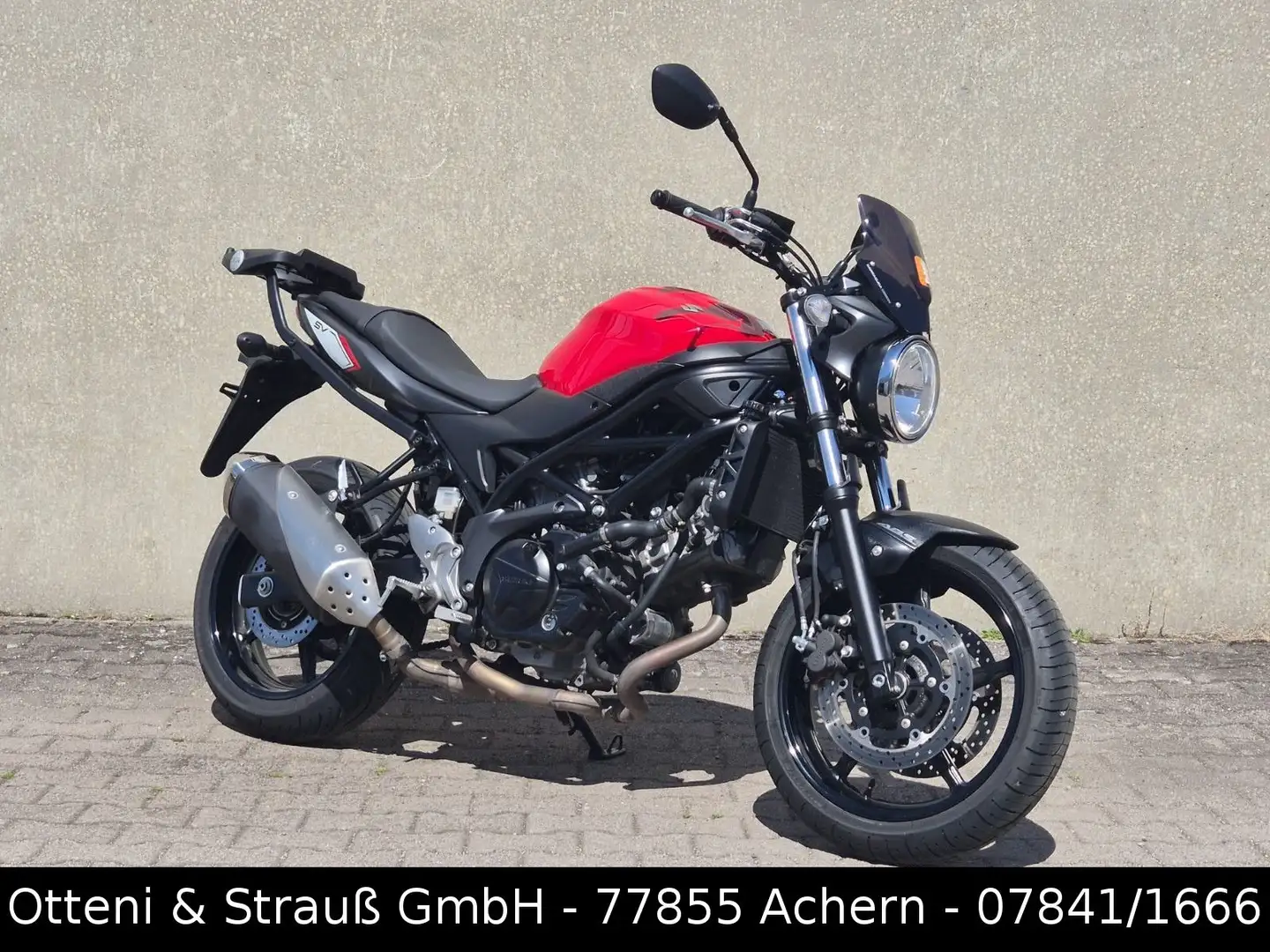Suzuki SV 650 sofort verfügbar*Windschild*Tankpad* Czarny - 2