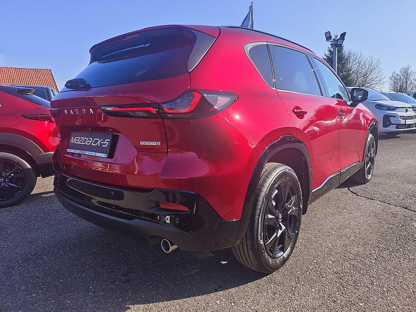 Mazda CX-5 e-Skyactiv 2,5 G141 MHEV AWD ALLRAD HOMURA Auto... Rot - 2