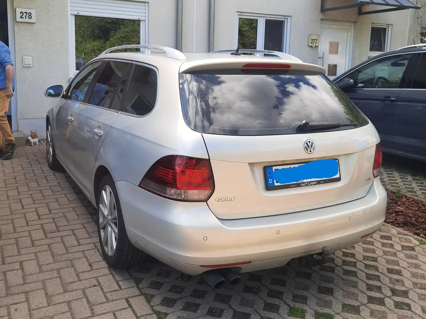 Volkswagen Golf Variant Golf Variant 1.4 TSI DSG Highline Silber - 2