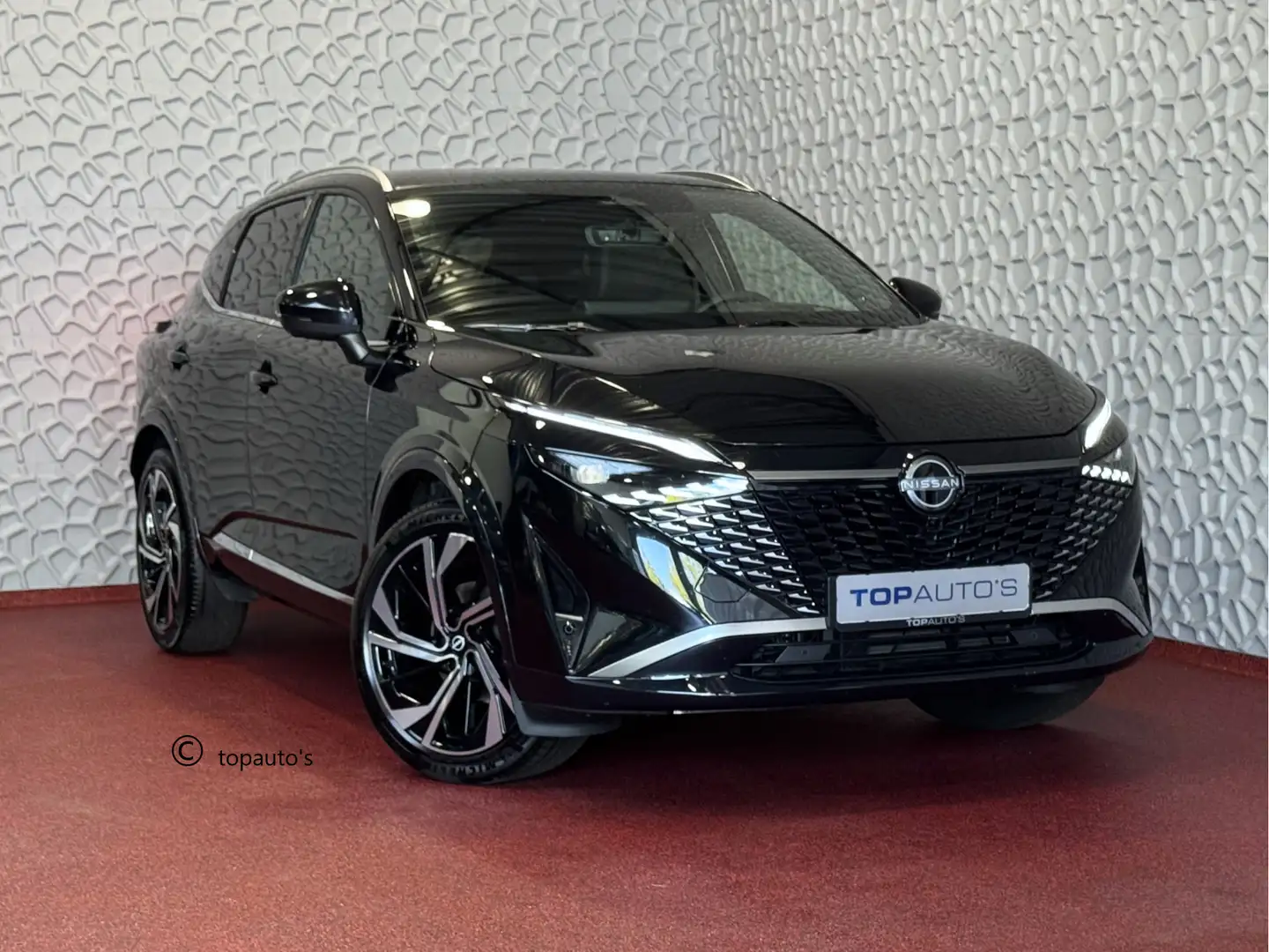 Nissan Qashqai 1.3 MHEV 160PK 4 CILINDER TEKNA PLUS BOSE 20''LMV Schwarz - 1